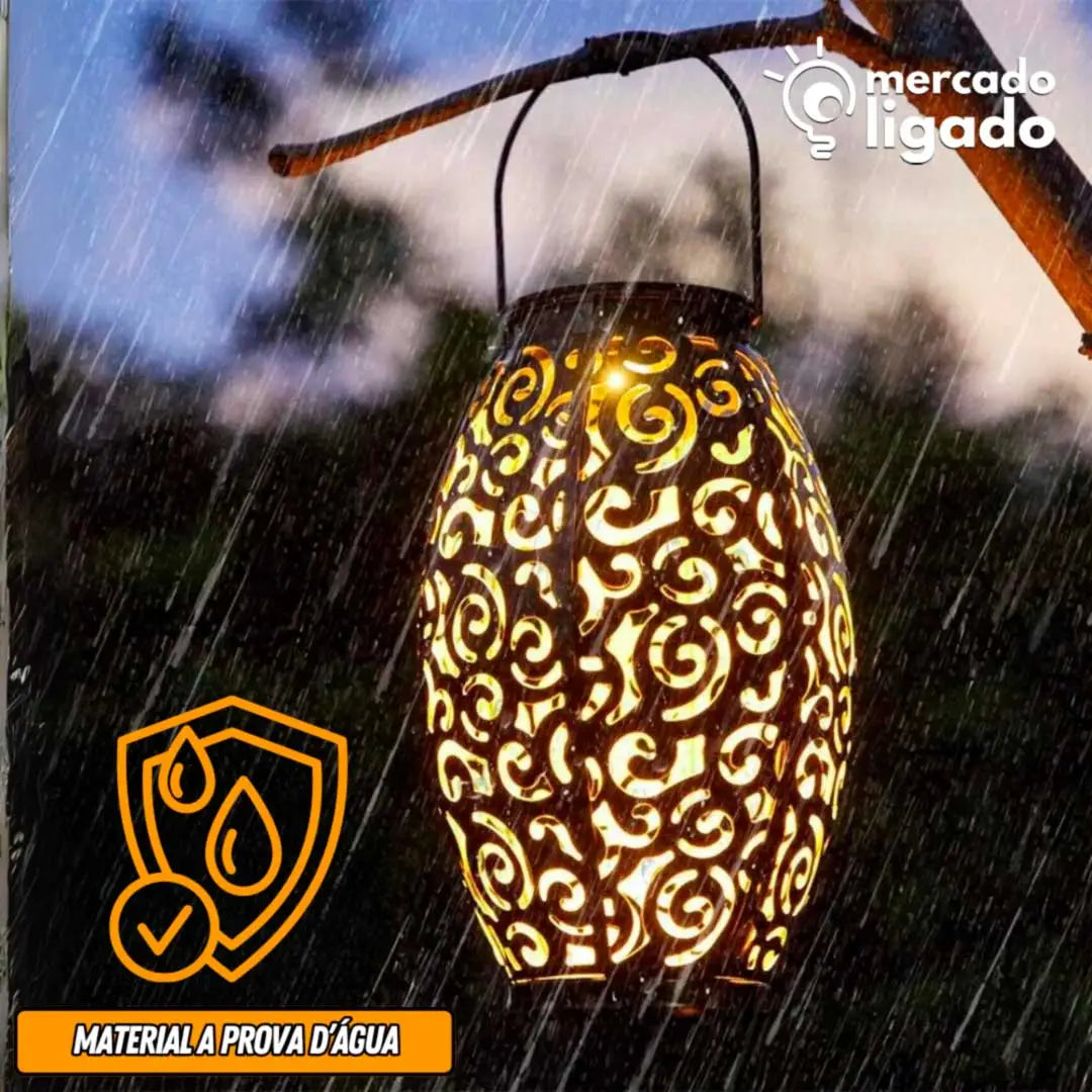 Chic-Retro-Light-Ligga-Luminaria-Vazada-Mercado-Ligado