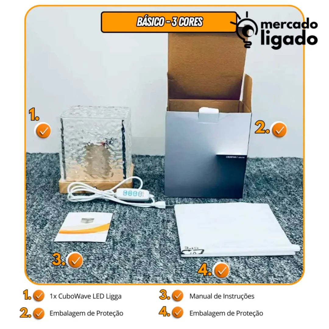 Cubo-Wave-LED-Projetor-Ligga-Luminaria-Projetor-de-Ondas-Mercado-Ligado