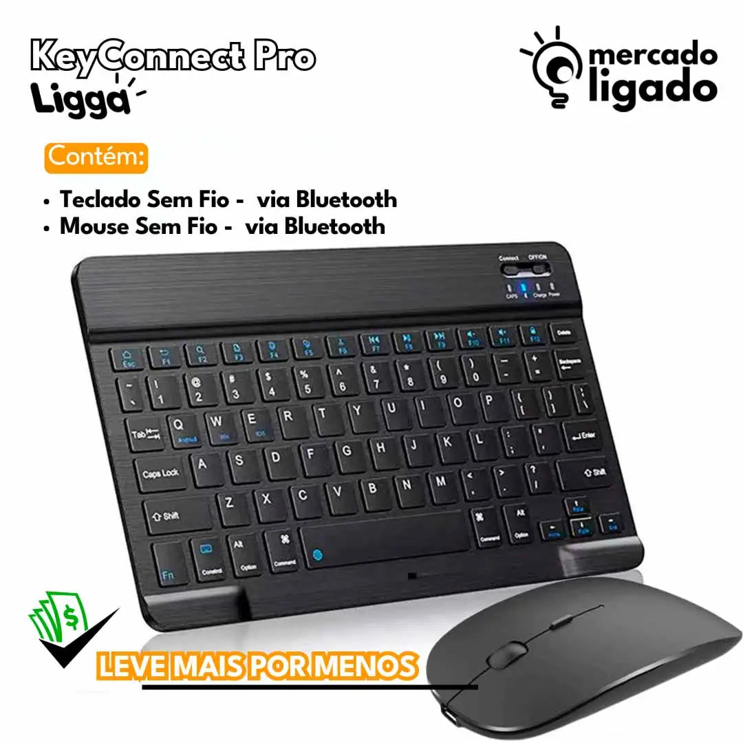 Key-Connect-Pro-Ligga-Teclado-Bluetooth-Sem-Fio-Multifuncional-Mercado-Ligado