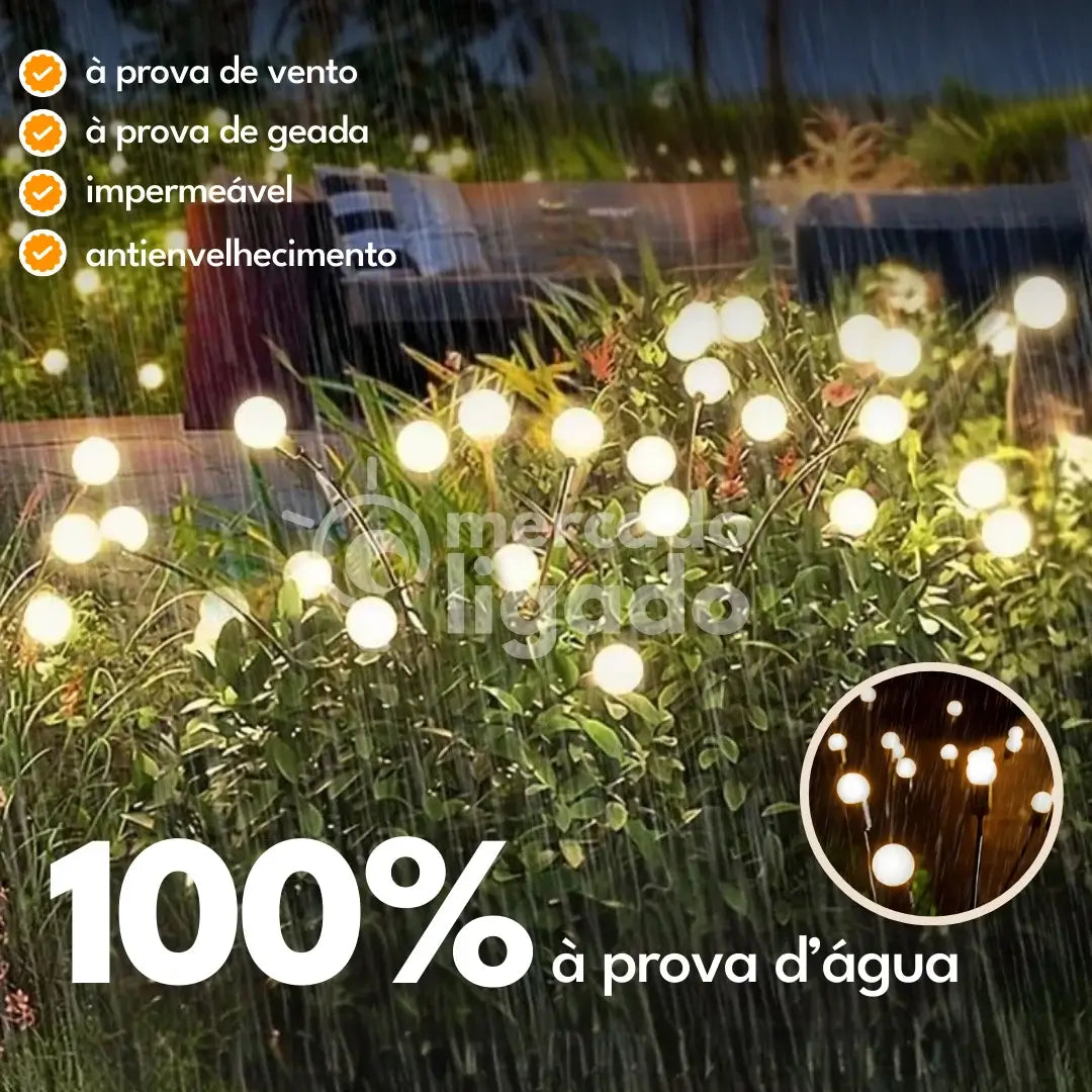 Lampada-de-Jardim-Firefly-Luzes-Solares-De-Jardim-Em-Forma-De-Vagalume-Mercado-Ligado