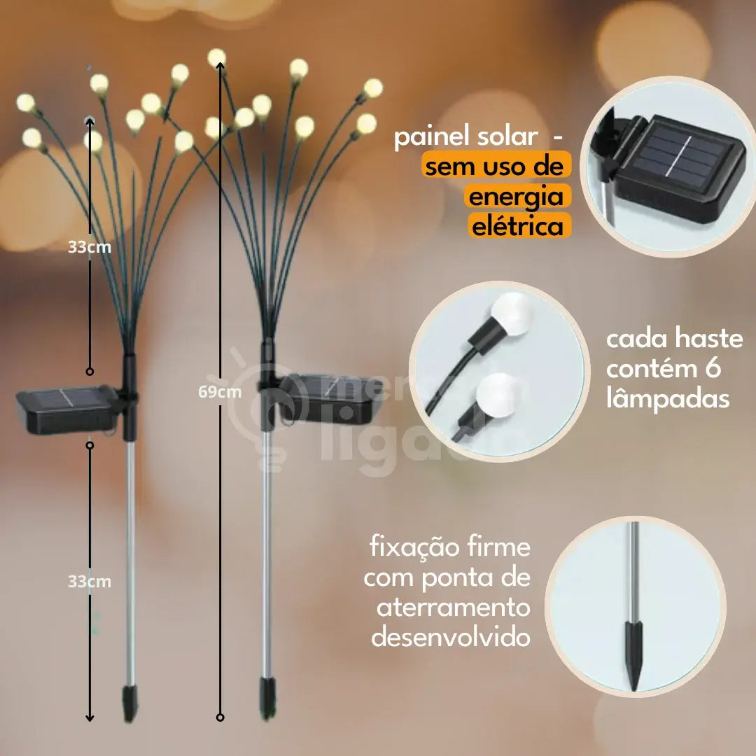 Lampada-de-Jardim-Firefly-Luzes-Solares-De-Jardim-Em-Forma-De-Vagalume-Mercado-Ligado