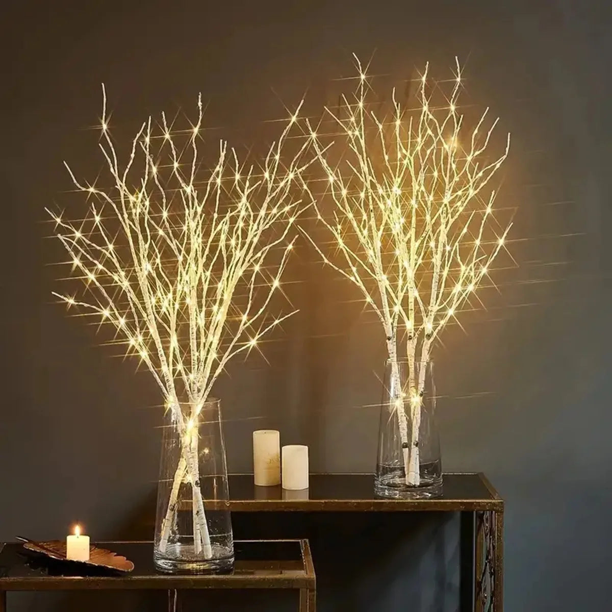 Luminaria-Holiday-Ligga-Luminaria-Decorativa-Festiva-Formato-de-Arvore-Mercado-Ligado