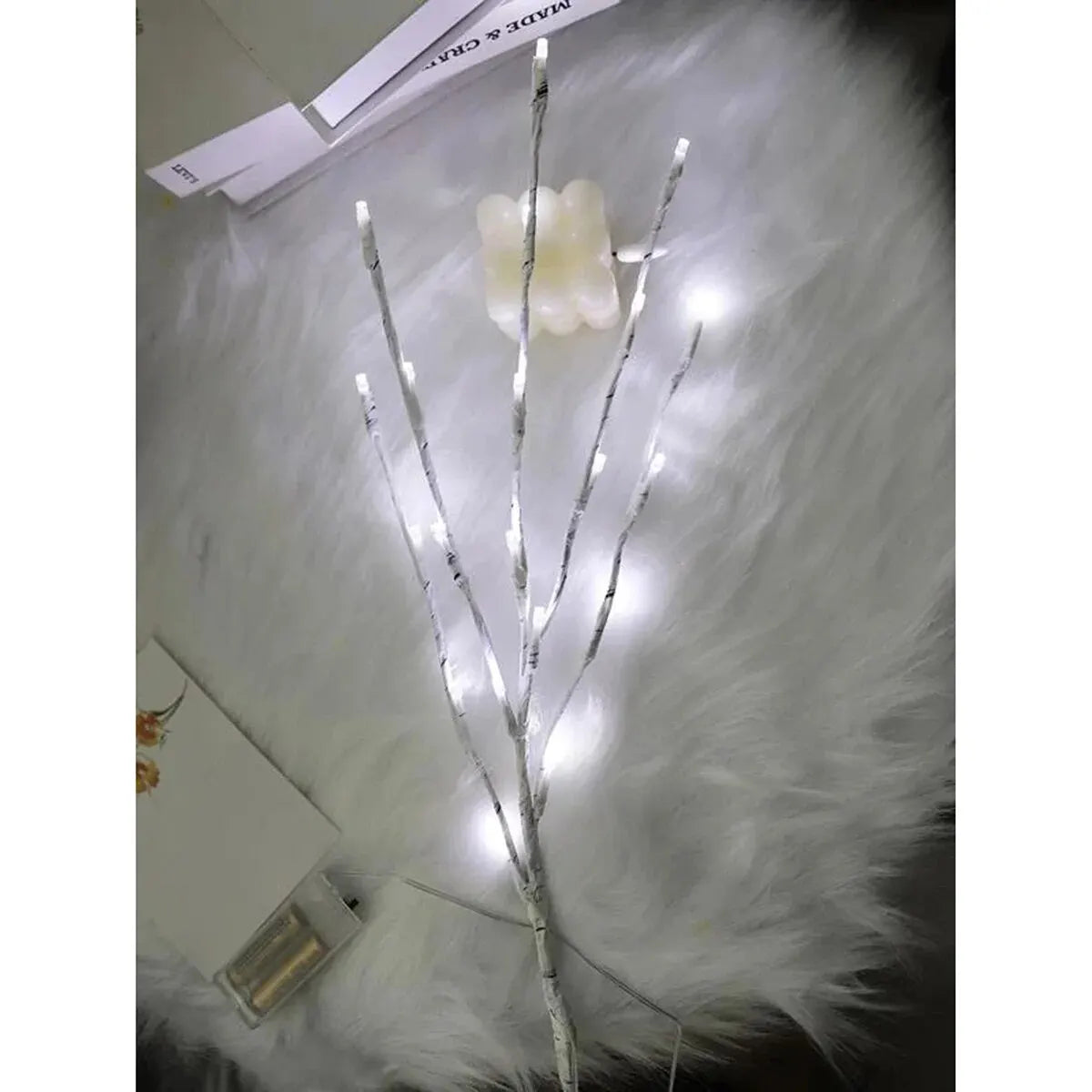 Luminaria-Holiday-Ligga-Luminaria-Decorativa-Festiva-Formato-de-Arvore-Mercado-Ligado