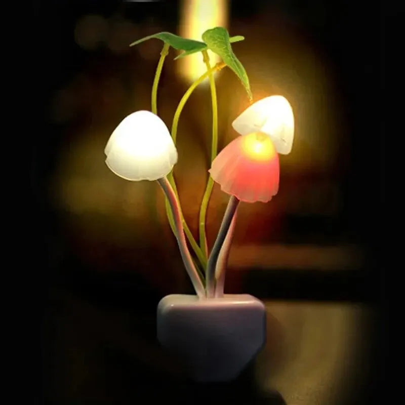 Mushroom-Fungus-Luz-de-Ambiente-Decorativa-em-formato-de-Cogumelo-Mercado-Ligado