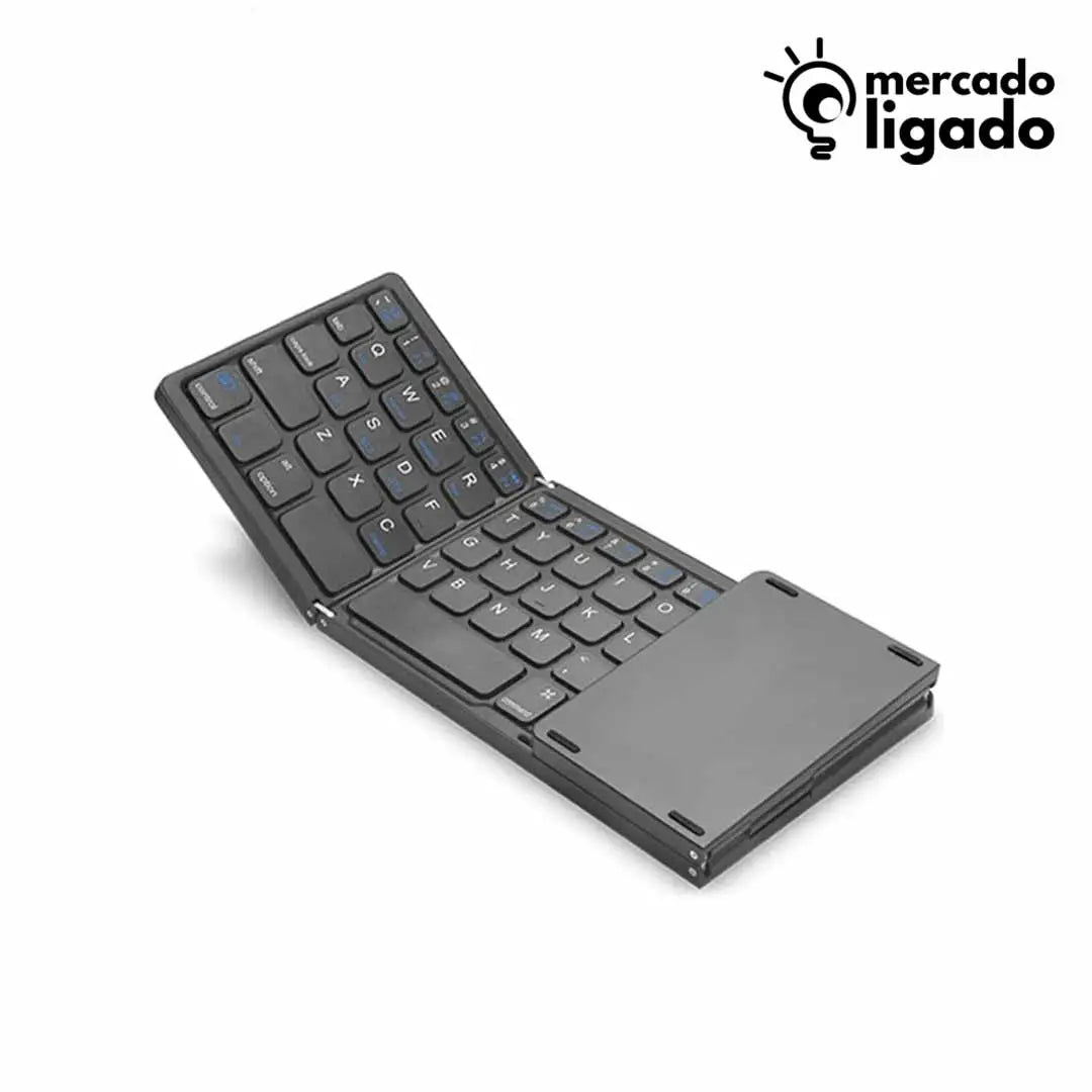 Smart-Pad-Fold-Ligga-Teclado-Bluetooth-Dobravel-com-Touchpad-Integrado-Mercado-Ligado