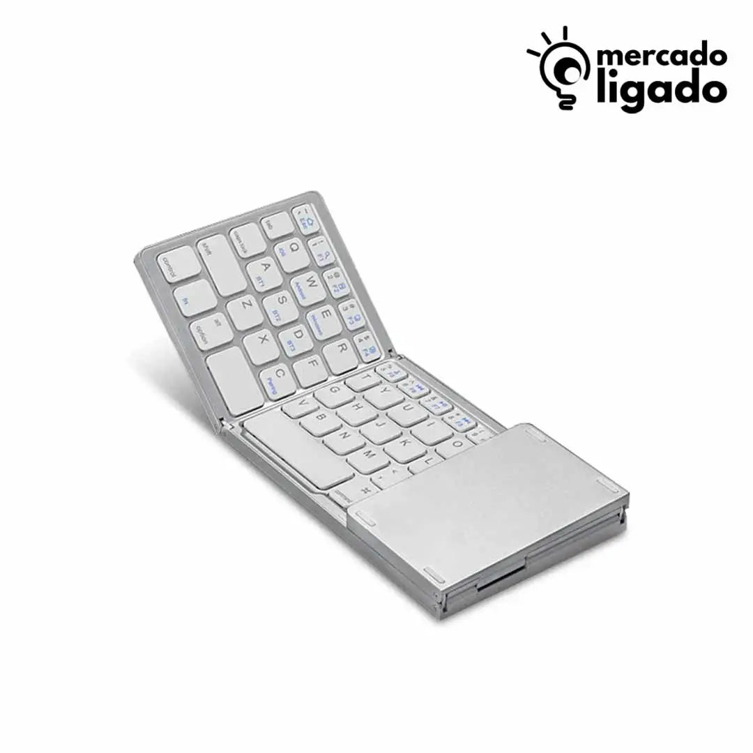 Smart-Pad-Fold-Ligga-Teclado-Bluetooth-Dobravel-com-Touchpad-Integrado-Mercado-Ligado