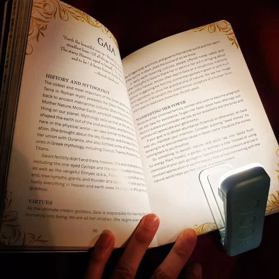 Clip Book - Luz para Leitura Noturna de Livros