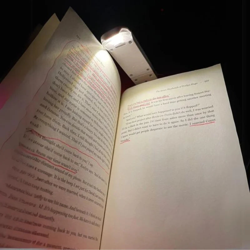 Clip Book - Luz para Leitura Noturna de Livros