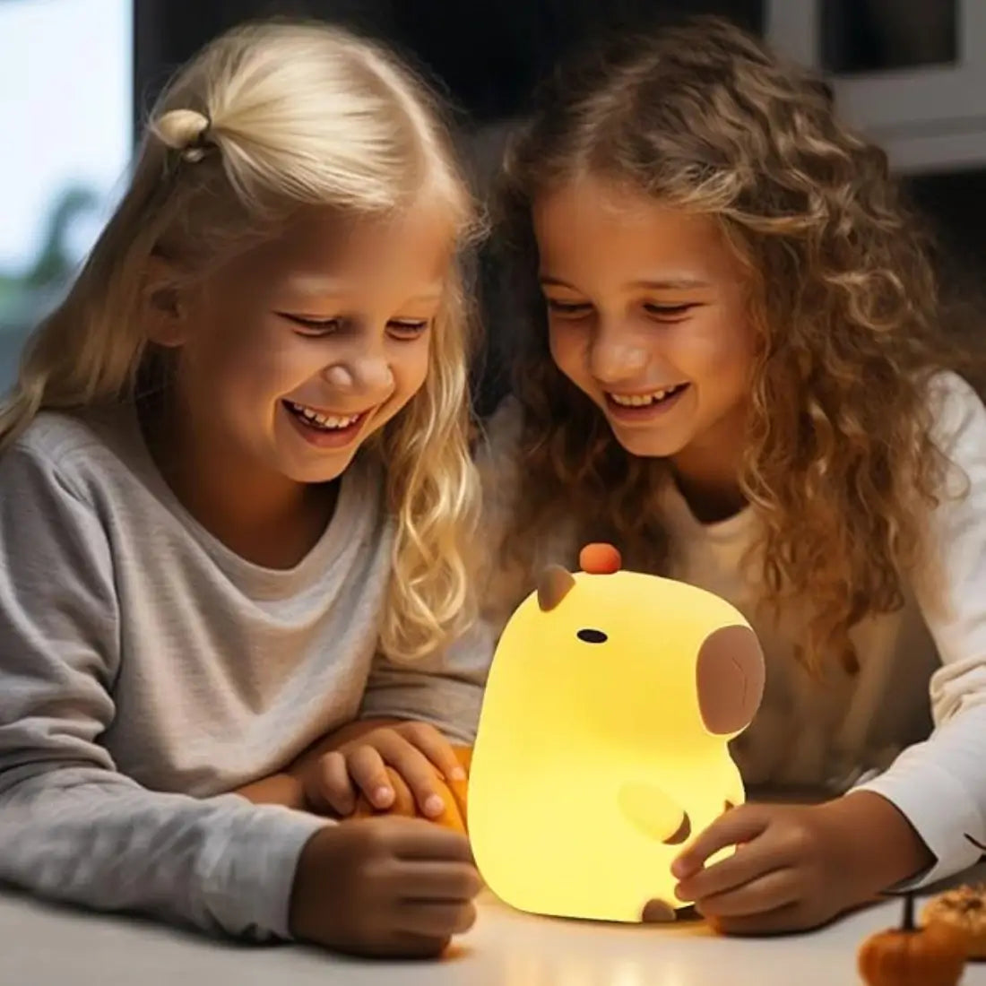 Capivara Lamp - Luminária Infantil Touch Led