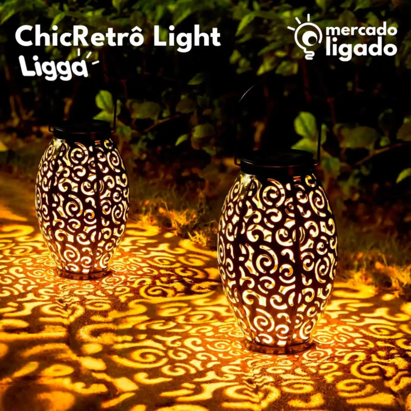 Chic Retrô Light Ligga - Luminária Vazada