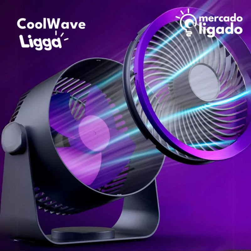 CoolWave Ligga- Ventilador TURBO Portátil