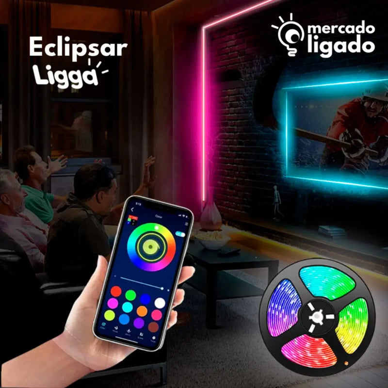 Eclipsar Ligga - Tira de Luz de LED Inteligente RGB