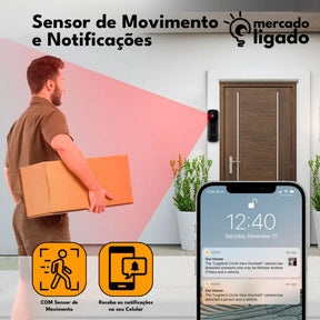 Visão Smart Ligga - Campainha Inteligente & Interfone de Vídeo WiFi