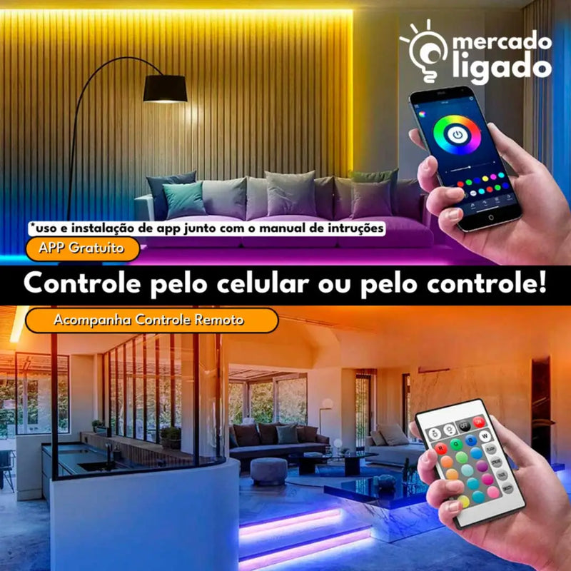 Eclipsar Ligga - Tira de Luz de LED Inteligente RGB