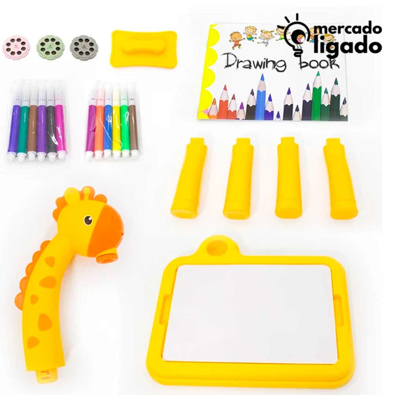 MesaColorKid Ligga - Mesa de Desenho interativa Infantil com RetroProjeção