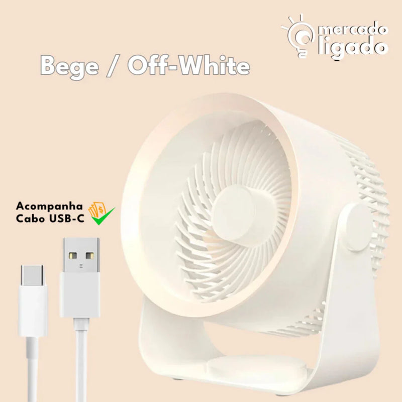 CoolWave Ligga- Ventilador TURBO Portátil