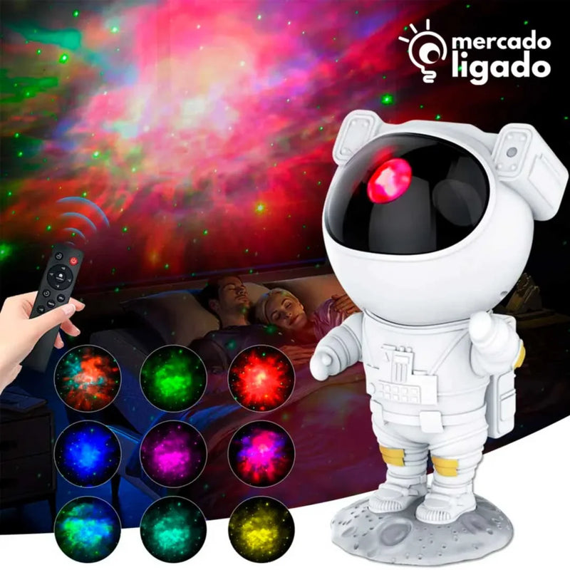CosmoStar Lamp Ligga - Projetor Galáxia