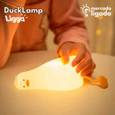 Duck-Lamp-Ligga-Luminaria-Infantil-Pato-de-Silicone-Mercado-Ligado