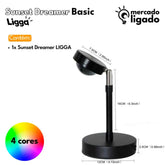 Luminaria-Sunset-Dreamer-Ligga-Projetor-de-Luzes-Efeito-Por-do-Sol-Mercado-Ligado