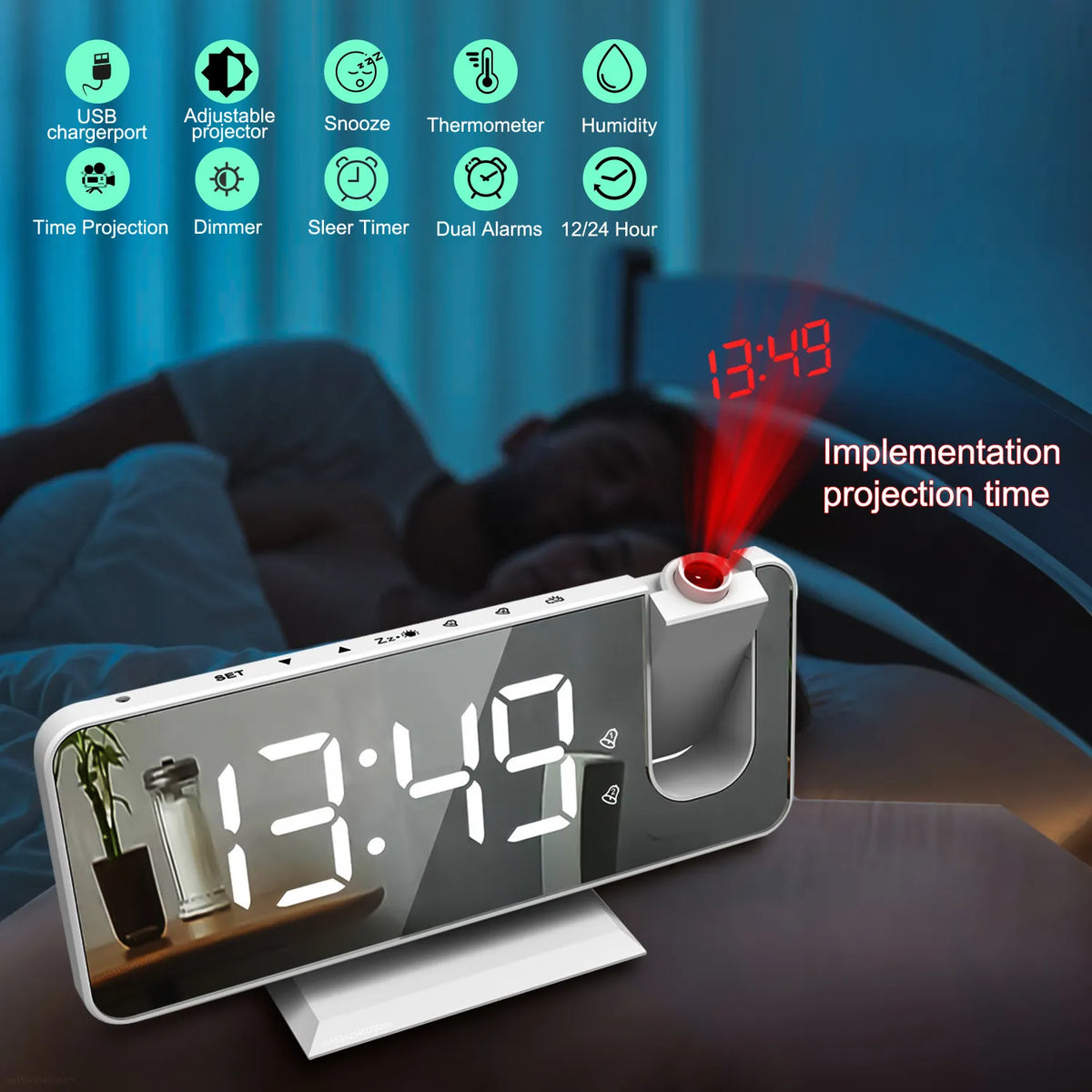 SmartClock LED Ligga - com Radio