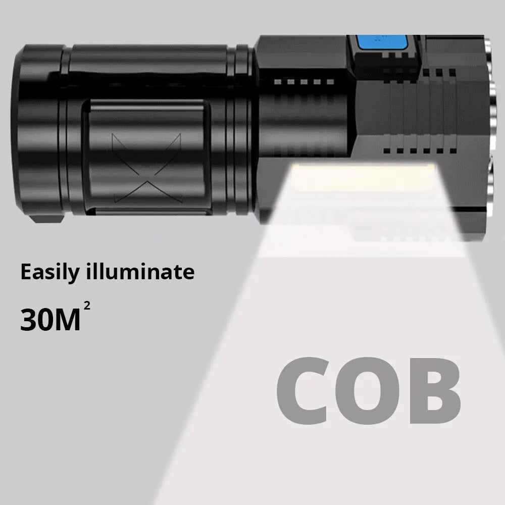 LuminarTech UltraLED Ligga - Lanterna Recarregável Intensa e Duradoura