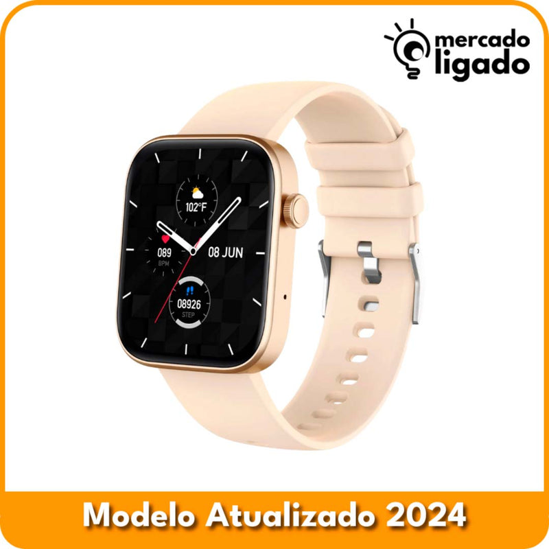 SmartWatch Prime Ligga - Relógio Digital Original via Bluetooth