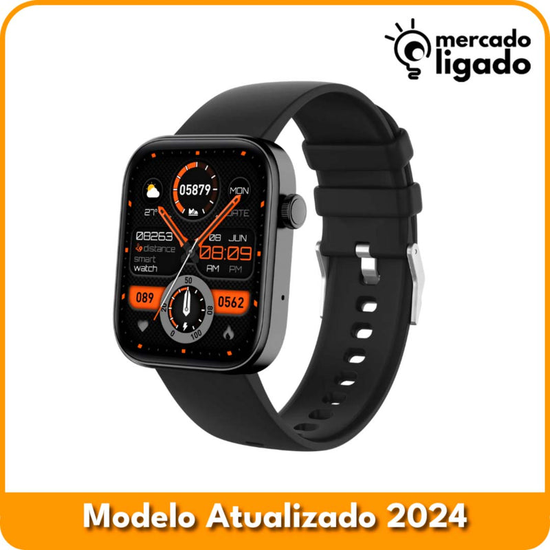 SmartWatch Prime Ligga - Relógio Digital Original via Bluetooth