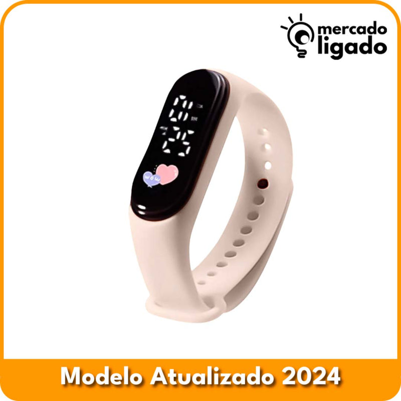 SmartWatch Basic Ligga - Relógio Digital Original via Bluetooth