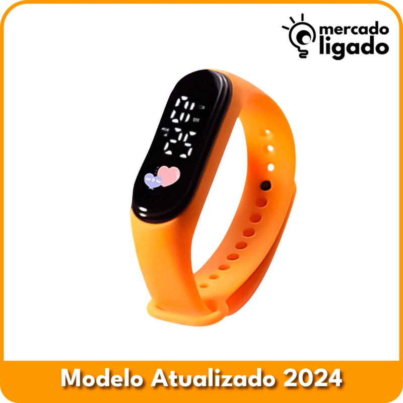 SmartWatch Basic Ligga - Relógio Digital Original via Bluetooth